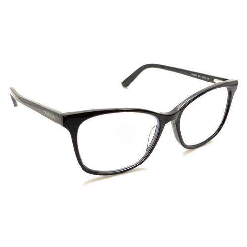 Calvin Klein CK 20509 001 Black Square Eyeglasses Frames 53-16 140 Designer