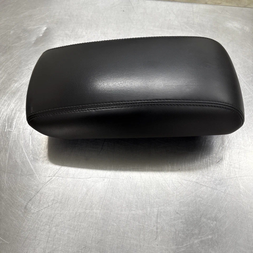 Jeep Grand Cherokee Durango 11-20 consola central tapa reposabrazos cuero negro OEM Foto 3 de 4