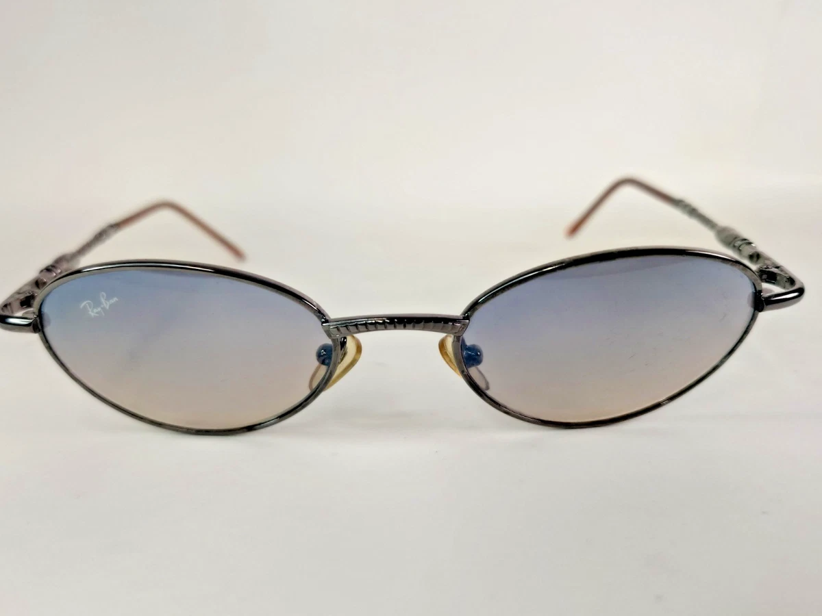 Ray-Banヴィンテージ　オルズオーバル　シルバー　サングラス　❤︎ Ray-Ban Silver Oval Vintage Sunglasses for sale | eBay
