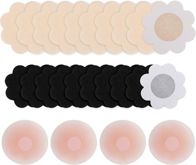 12 Paar Nippelpads Sexy, Einweg Nipple Cover Selbstklebende Nippel Pads