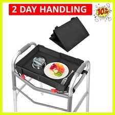 Walker Tray with Cup Holder, Lightweight Detachable Mobility and Walker Acces...