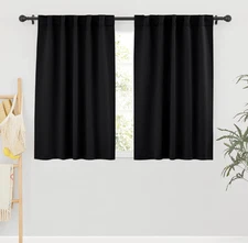 RYB HOME Blackout Curtains Pair -Wide 42 x Long 54 inch