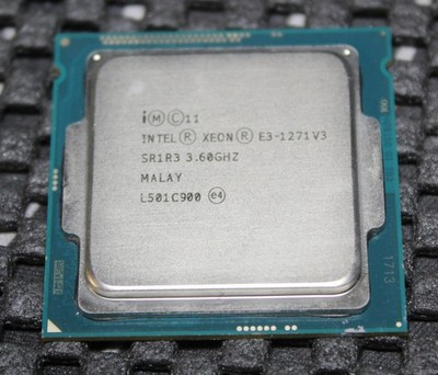 Intel Xeon E3-1271v3 3,60ghz Quad Core Sockel LGA1150 Prozessor SR1R3
