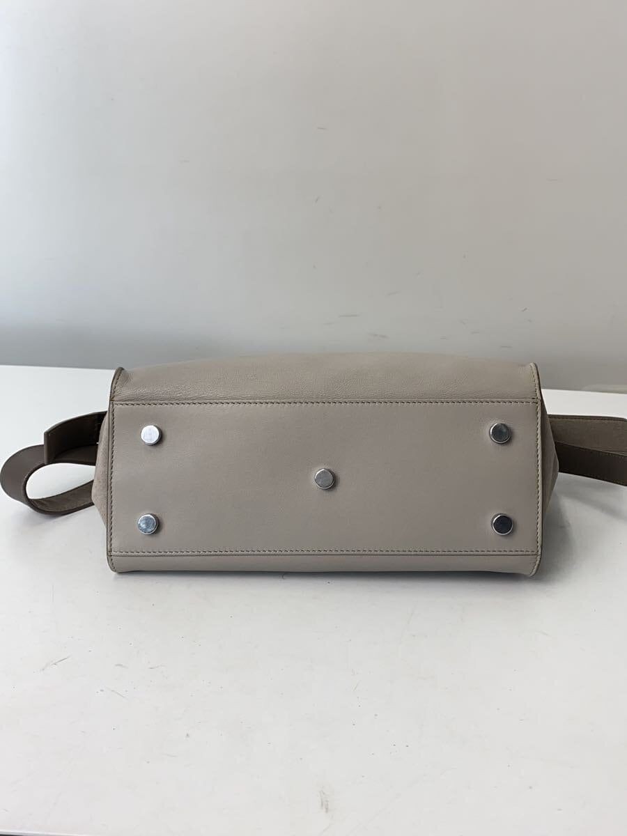 SAINT LAURENT BORSA A TRACOLLA PELLE GRIGIA 436834 COPRI CENTRO 2 VIE usata