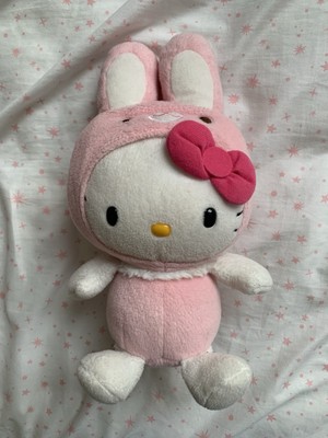 Hello Kitty B2403 Sanrio Smile 2010 Yakult Pink Bunny Plush 9'' Toy Doll Rabbit 