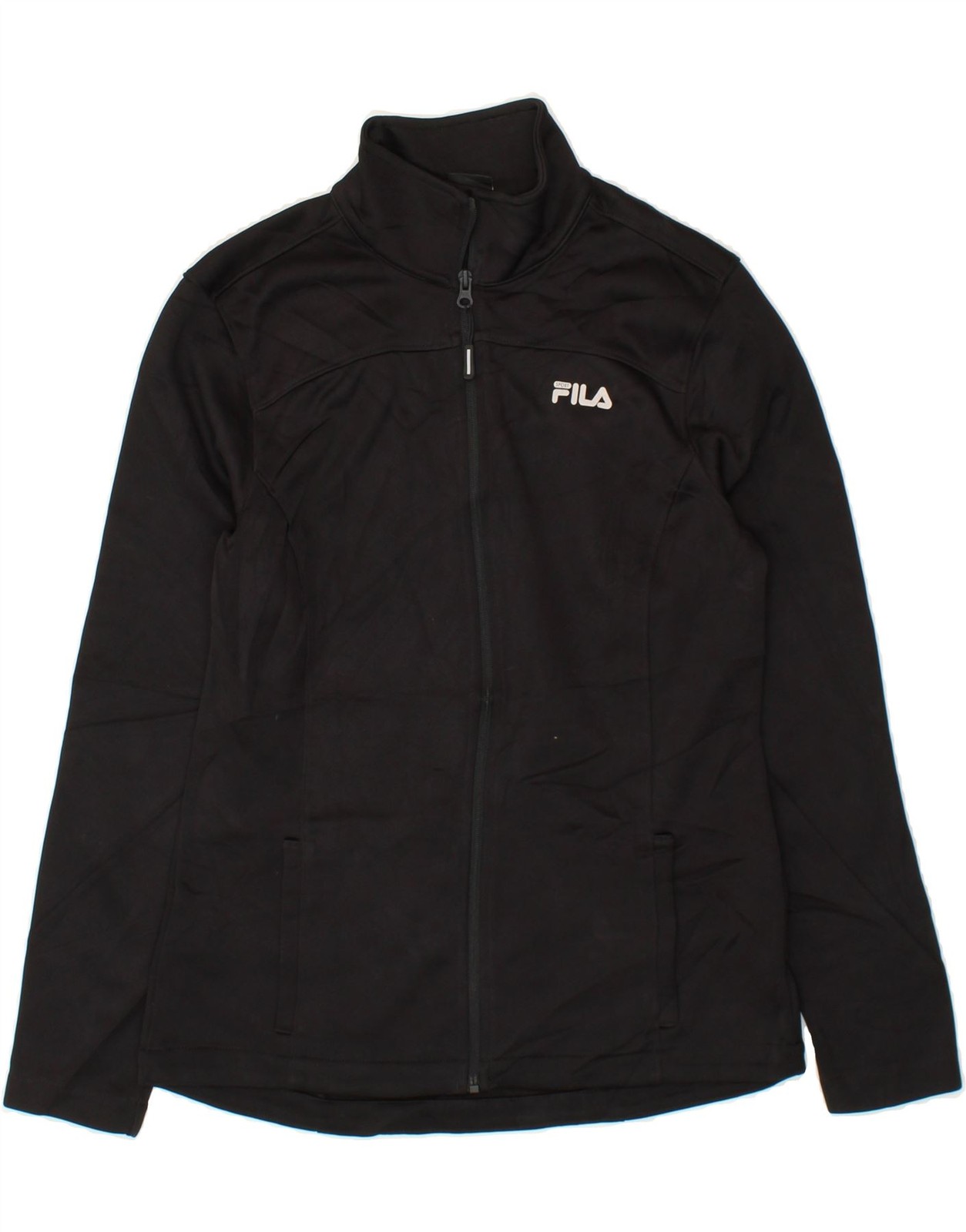 FILA Tuta Donna Top Giacca Media Nera Cotone Sportiva CU15