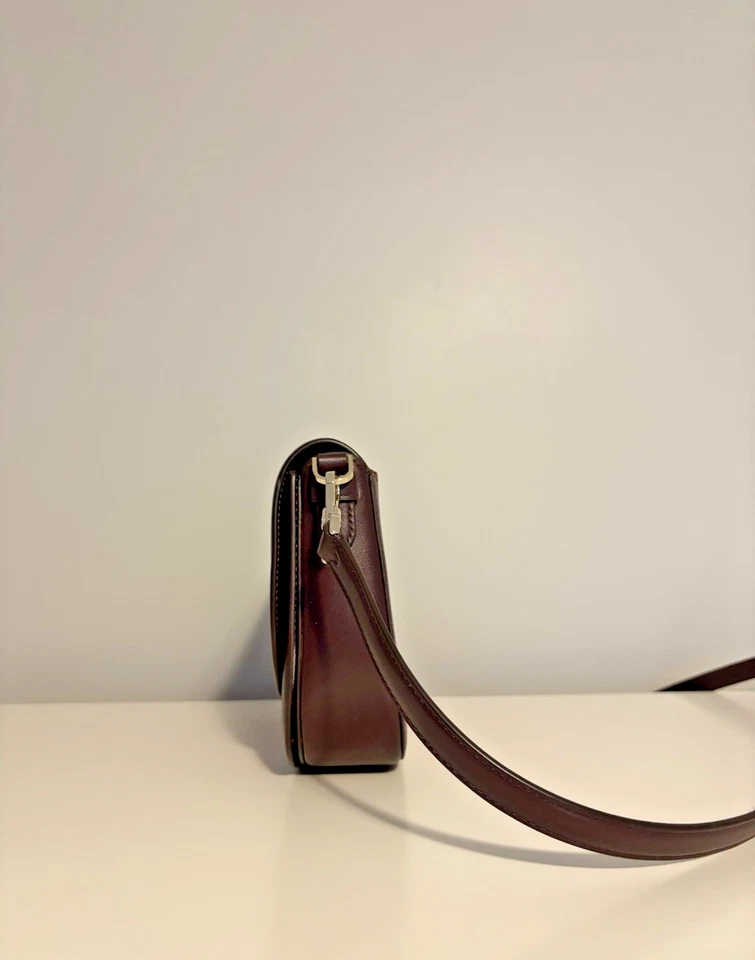 Kate Spade Blake 格子马鞍包 斜挎包 亮玫瑰 多红色 — 第 3/4 张图片