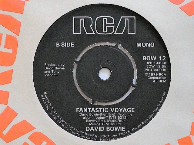 DAVID BOWIE AND BING CROSBY - PEACE ON EARTH/LITTLE DRUMMER BOY - 7" VINYL - RCA - Image 2 of 3