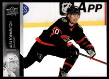 2021 Upper Deck Hockey Alex Formenton 606 Ottawa Senators