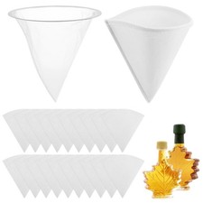 22 Pieces Maple Syrup 1 Qt. Filter Set Includes 1 Pcs Heavy Duty Boiling Filt...