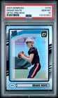 2024 Panini Donruss - Rated Rookie Drake Maye #379 Optic Preview PSA 10