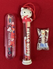 2 Hello Kitty Toothbrush Sets plus a Hello Kitty Nail Clipper