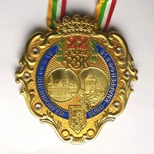 Karnevalorden Rheindorf  *22 Jahre BDK*  1991  Rheindorfer Burg-Kanappen TOP RAR