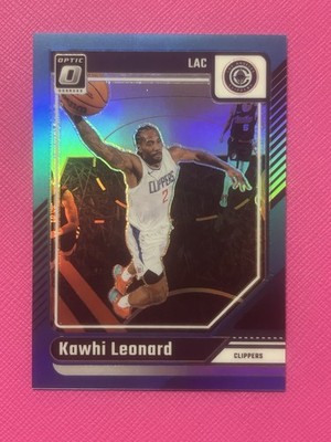 2024-25 Panini Donruss Optic - Kawhi Leonard #141 Aqua Prizm /225