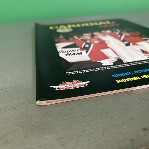 Cardinal 500 Vintage 1976 Programa Martinsville Speedway Virginia Nascar Racing - Imagen 2 de 15