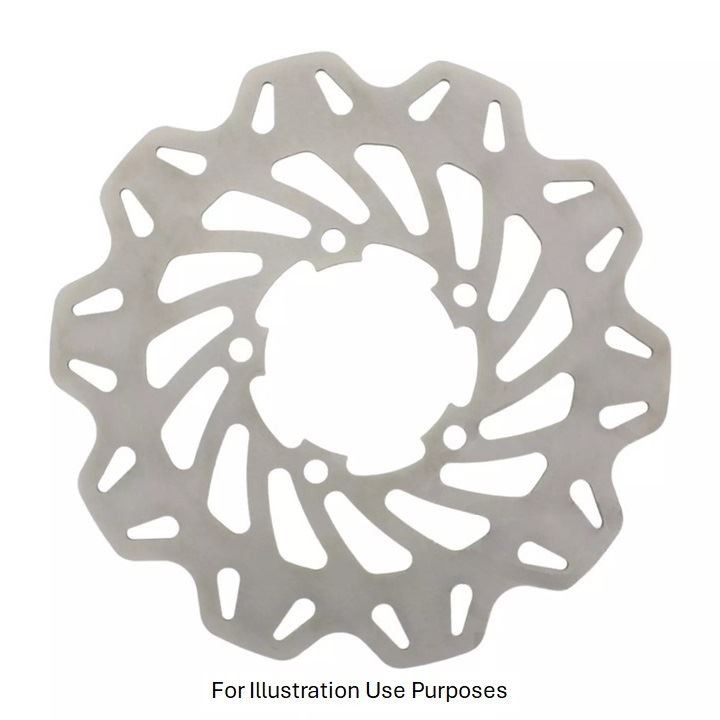 EBC VR Scooter Solid Vee Front Disc - VR985