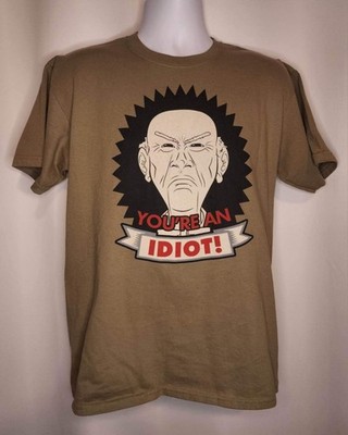 Jeff Dunham Tshirt You're An Idiot Brand New Mens M Y2K