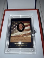 William Henry Harrison #/47 2025 Potus Handwritten Word From the President
