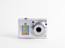 Sony Cyber-shot DSC-W35 7.2MP Digital Camera - Silver