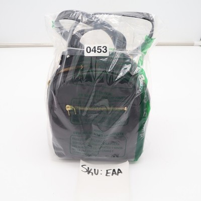 Fossil Megan Womens Backpack Black Pebbled Leather  display picture 2