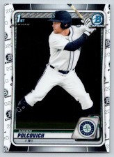 2020 Bowman Chrome Draft #BD18 Kaden Polcovich (ref 213788)