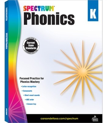 Spectrum Phonics, Grade K (Paperback or Softback)