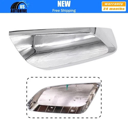 Durable Passenger Side Mirror Cover Chrome for Chevrolet Impala 2014-2019