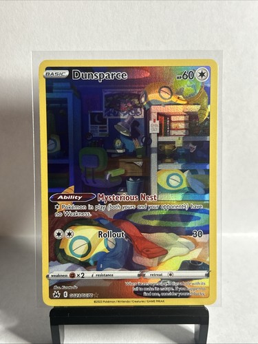 Dunsparce GG23/GG70 Illustration Rare From Crown Zenith Gallarian Gallery!!!