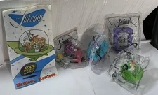 Vtg 1999 The Jetsons Movie Hardee's Space Meal Bag Complete Set OF 4 MIP