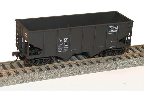 Kit de tolva doble Accurail 2571 HO #7089 Boston y Maine 55 toneladas USRA | Zustand: New