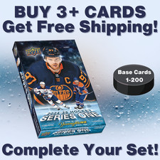 2024-25 Upper Deck Series 1  Base Cards #1-200 - YOU PICK - Complete Your Set