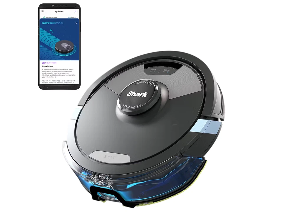 Shark Ninja Saugroboter Matrix Plus 2-in-1 mit Wischfunktion I RV2620WDEU - Bild 2 von 3
