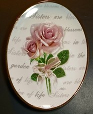 Bradford Exchange Collector's 1st Sisters Forever Plate "My Sister, My Friend"