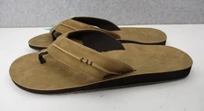 Reef Marbea Flip Flop Sandals Mens Sz 9 Bronze Brown (Tan)