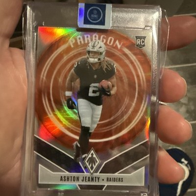 2025 Panini Phoenix Paragon Silver Ashton Jeanty RC #10 Raiders! Mint Condition