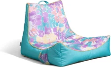 Big Joe Captain'S Float No Inflation Needed Pool Lounger, Double Sided Mesh, Qui