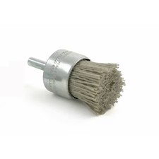 BRUSH RESEARCH BNS10AY120SC BNS10AY120SC Abrasive End Brush, 1" Brush Diameter,
