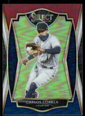 2021 Select Tri-Color #193 Carlos Correa PRM - BB
