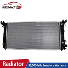 Aluminum Radiator For Silverado 1500 2014-2018 Suburban Tahoe 2015-2020 5.3/6.2L
