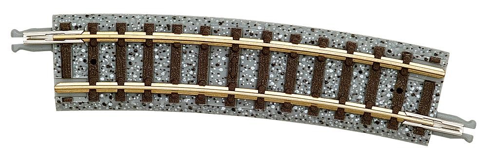 Tomytec 971854 - N 4 Tracks, Curved, in Ballast Bed, 15°, R 280 mm - New