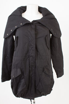 SISLEY Jacke mit Daunenweste abnehmbar Gr. DE 38 Schwarz