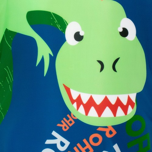 Dinosaur Surfsuit Kids Boys 18 24 Months 2 3 4 5 6 Years Swimsuit Swimming Piece - Picture 2 of 4