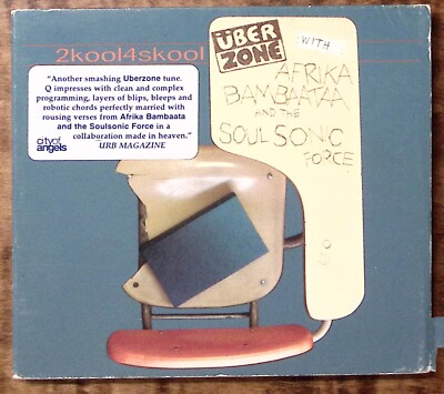 2KOOL4SKOOL  UBER ZONE W/ AFRIKA BAMBAATAA SOULSONIC FORCE CITY OF ANGELS CD3029