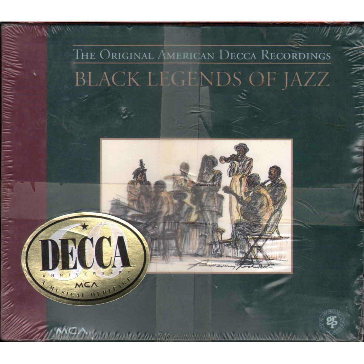 AA.VV. CD Black Legends of Jazz / GRP Sealed 0011105264129