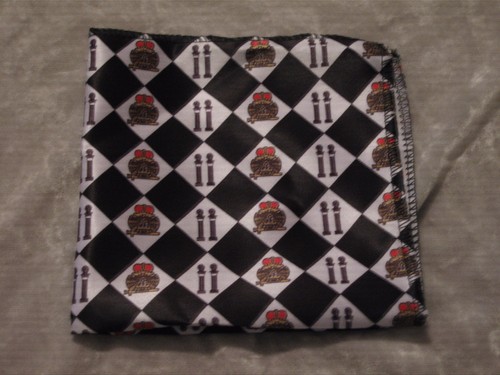 Masonic Mens Handkerchief Square Compass Shrine Past Master 32nd 33rd Degree NEW - Picture 2 of 24