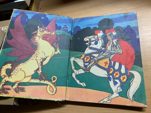c1955 "THE BOYS BOOK OF HEROES" ILLUSTRATED LARGE ANNUAL HARDBACK book (P5) AB - Picture 4 of 18