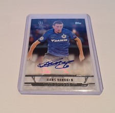 2016/17 Topps Showcase UEFA Champions League Soccer Auto Hans Vanaken 