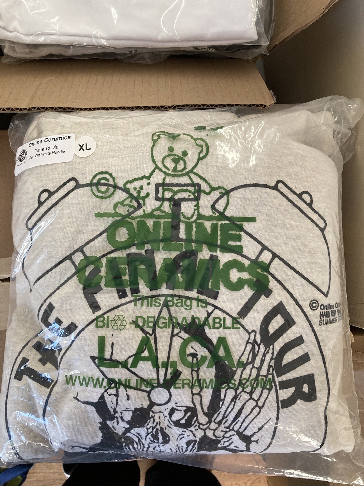 Online Ceramics Dead And Co Time To Die Hoodie XL Brand New-image