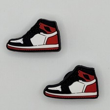 Fashion Sneakers Shoe Charms For Crocs Trainers Sneakers 2 piece