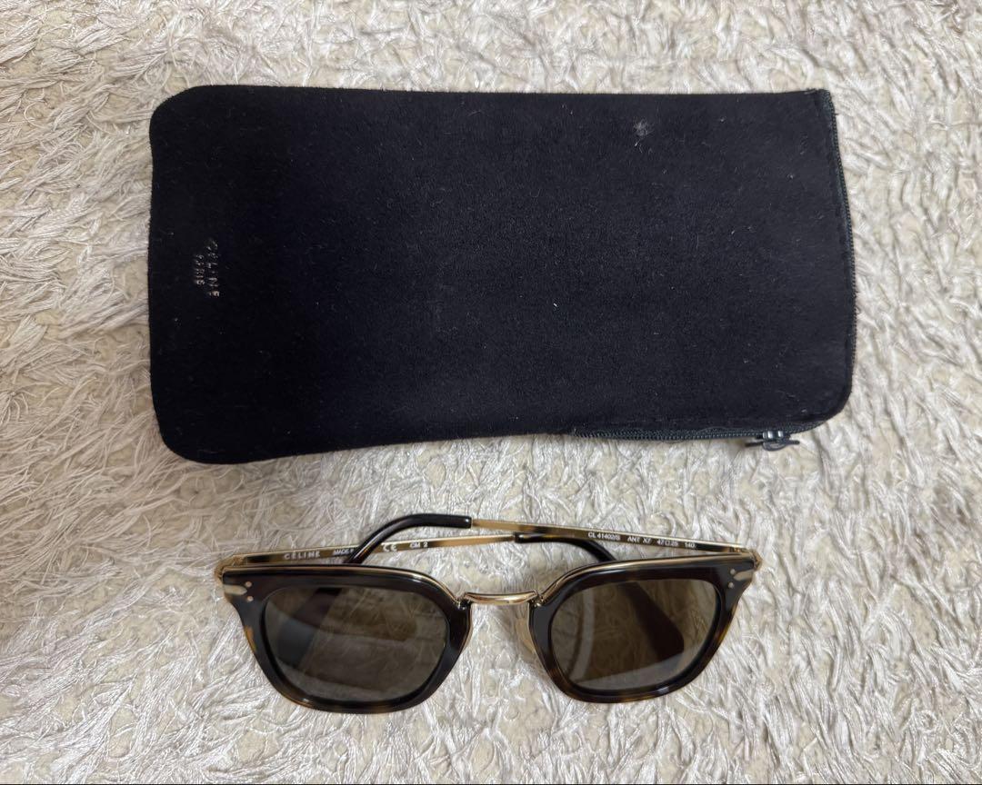 CELINE CL 41402/S ANT X7 Sunglasses Gold/Brown | eBay CELINE CL 41402/S ANT X7 Sunglasses Gold/Brown | eBay